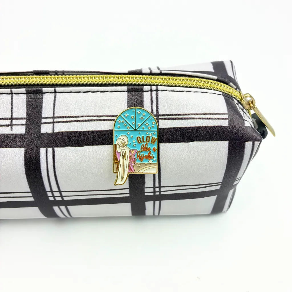 Glow Like a Hijabi - Enamel Pin