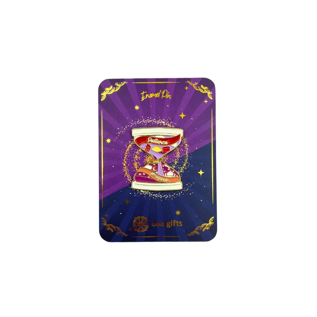 Patience & Prayers - Enamel Pin