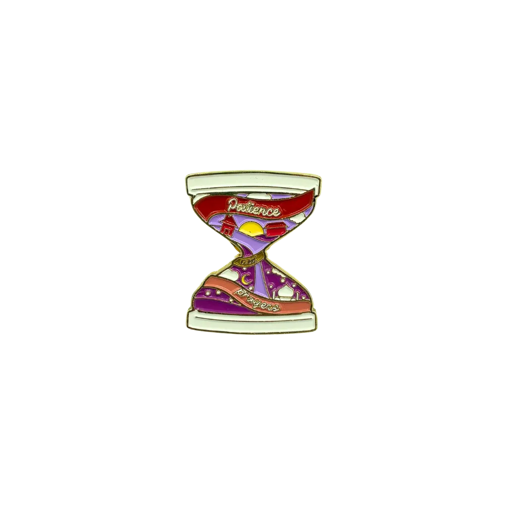 Patience & Prayers - Enamel Pin