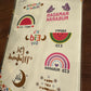 Kids Ramadan & Eid Tattoo Sheet - Girls