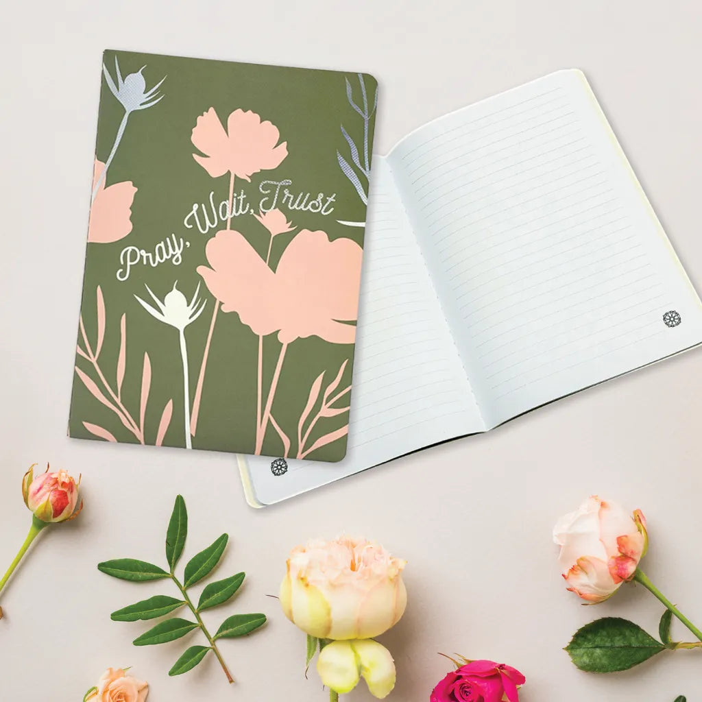 Pray, Wait, Trust Notebook