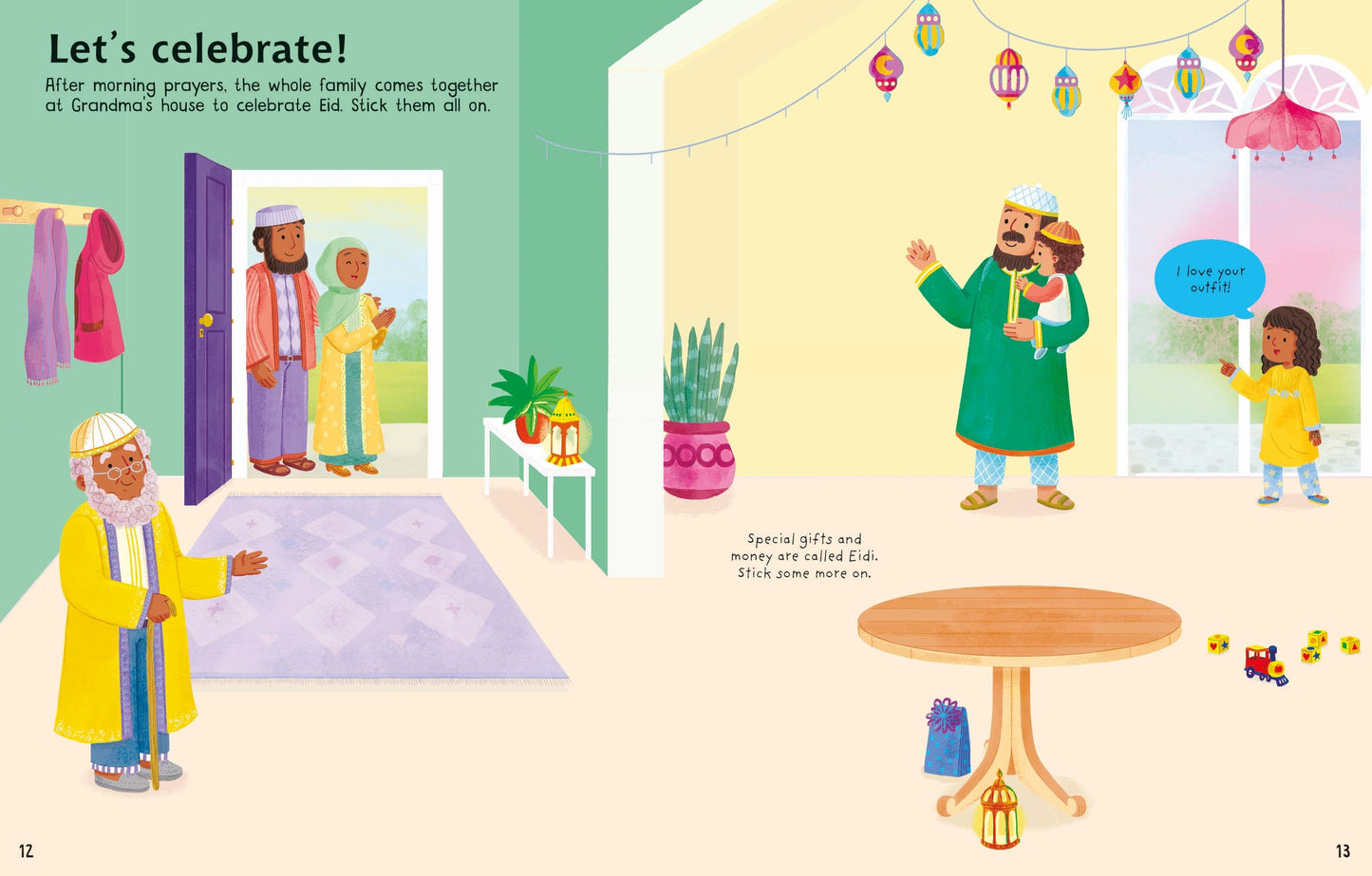 First Sticker Book Eid - Over 140 Stickers