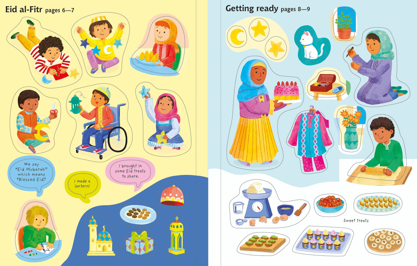 First Sticker Book Eid - Over 140 Stickers