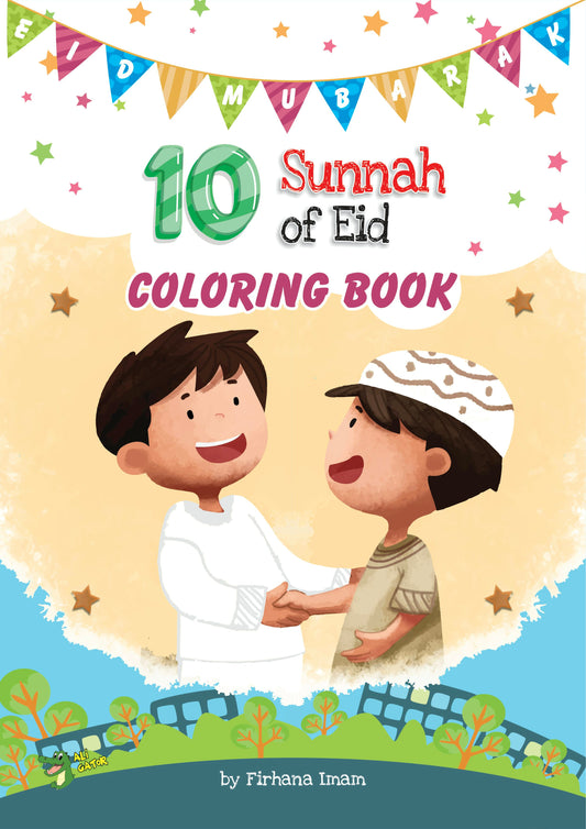 10 Sunnah Of Eid Colouring Book