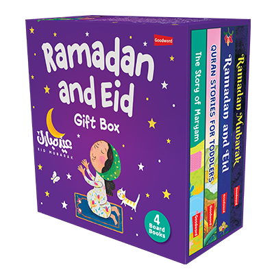 Ramadan and Eid Gift Box - 4 Board Books Set