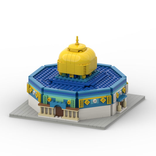 As-Sakhra - Islamic Building Blocks Set of the Dome of the Rock - 302 Pcs