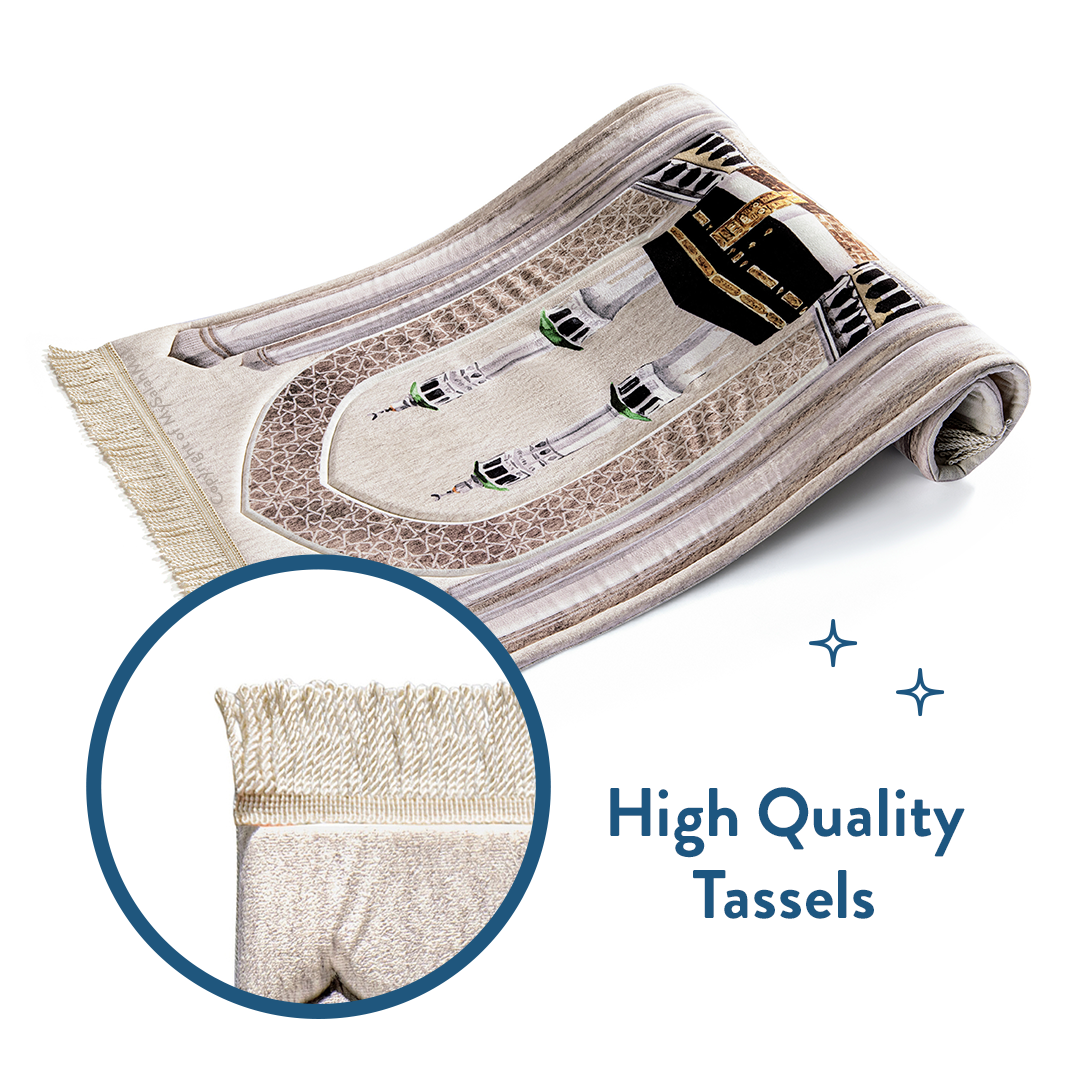 Masjid al-Haram - Premium Padded Adult Prayer Mat