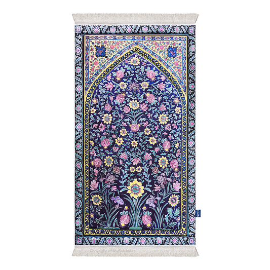 Royal Blossoms - Premium Padded Adult Prayer Mat