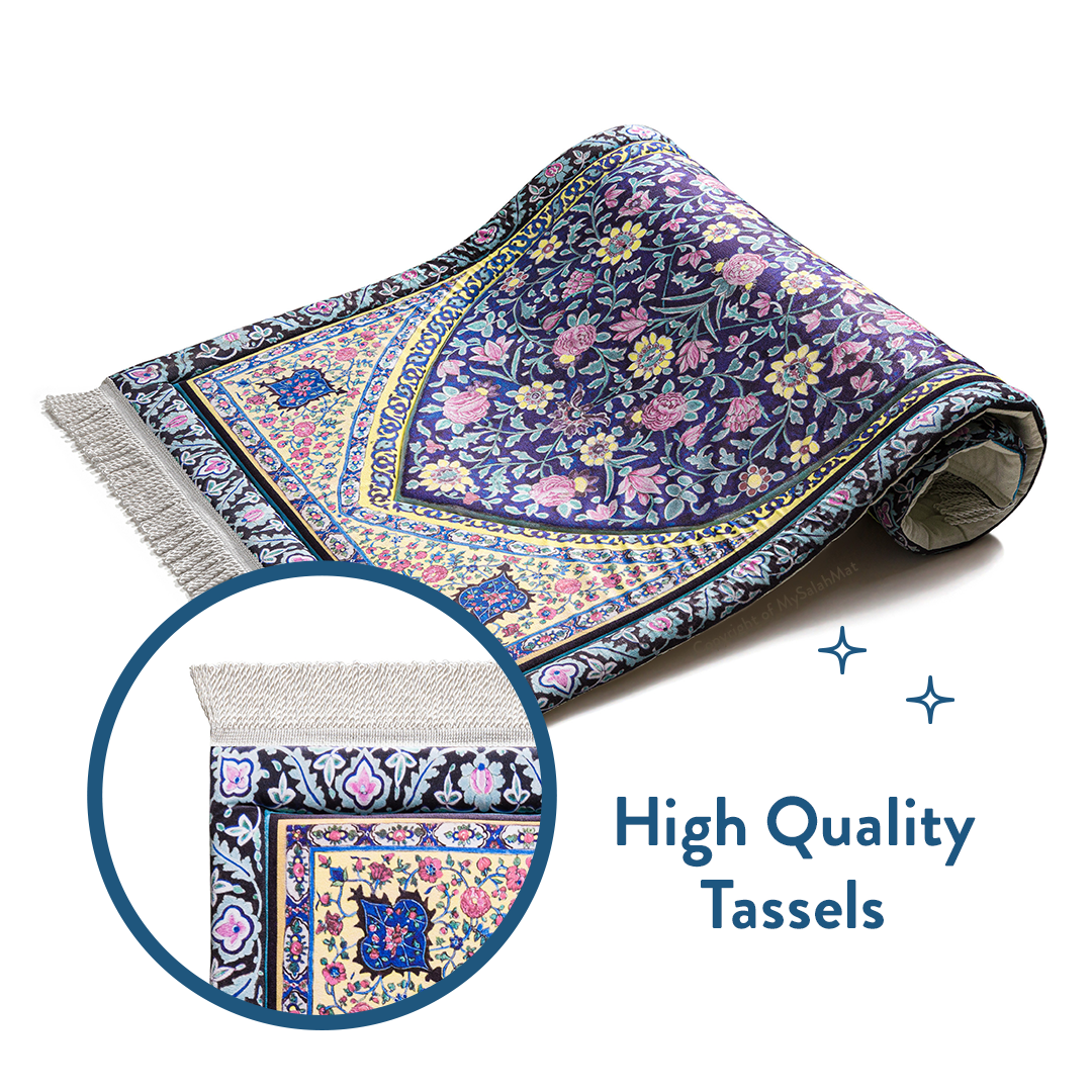 Royal Blossoms - Premium Padded Adult Prayer Mat