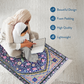 Royal Blossoms - Premium Padded Adult Prayer Mat