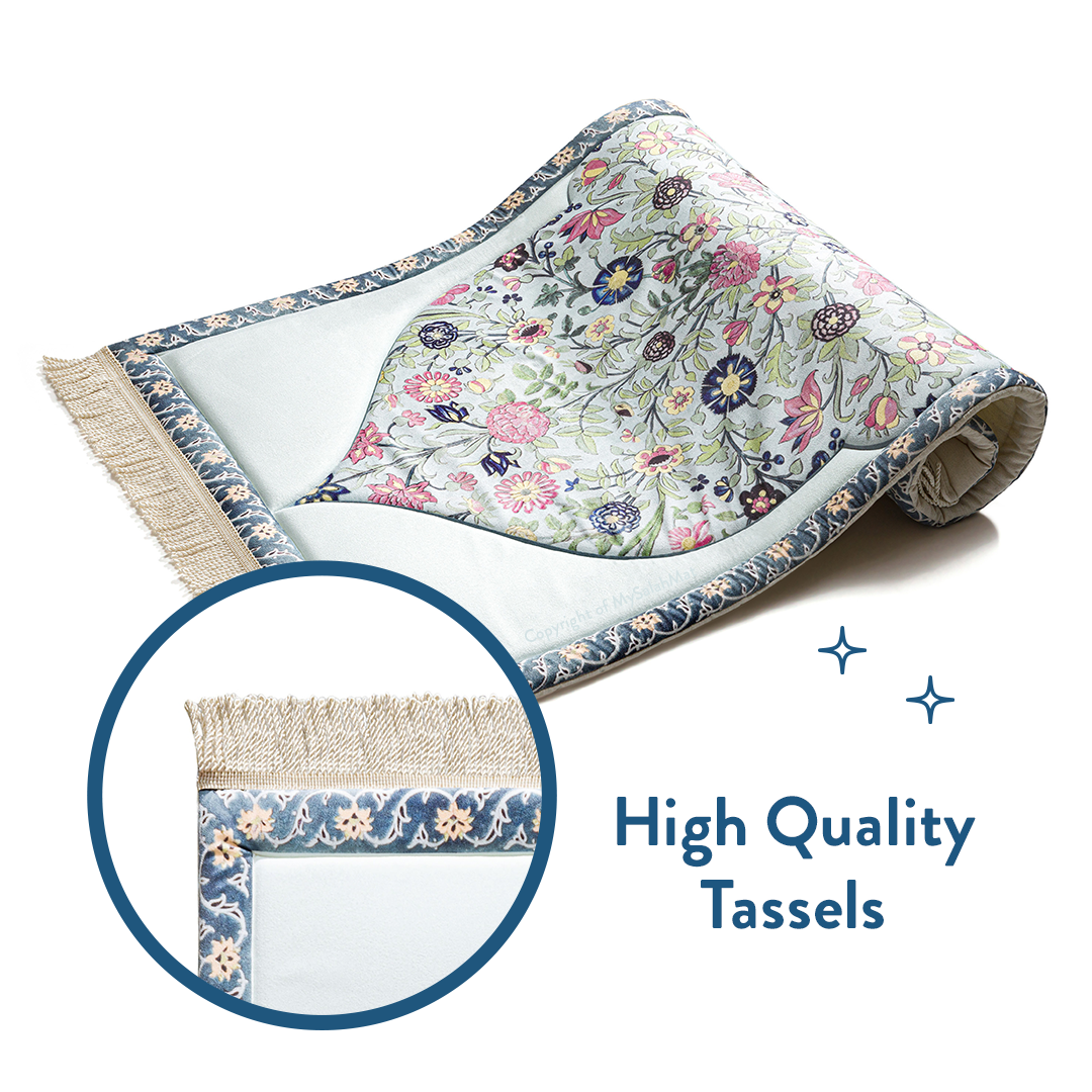 Spring Blossoms - Premium Padded Adult Prayer Mat