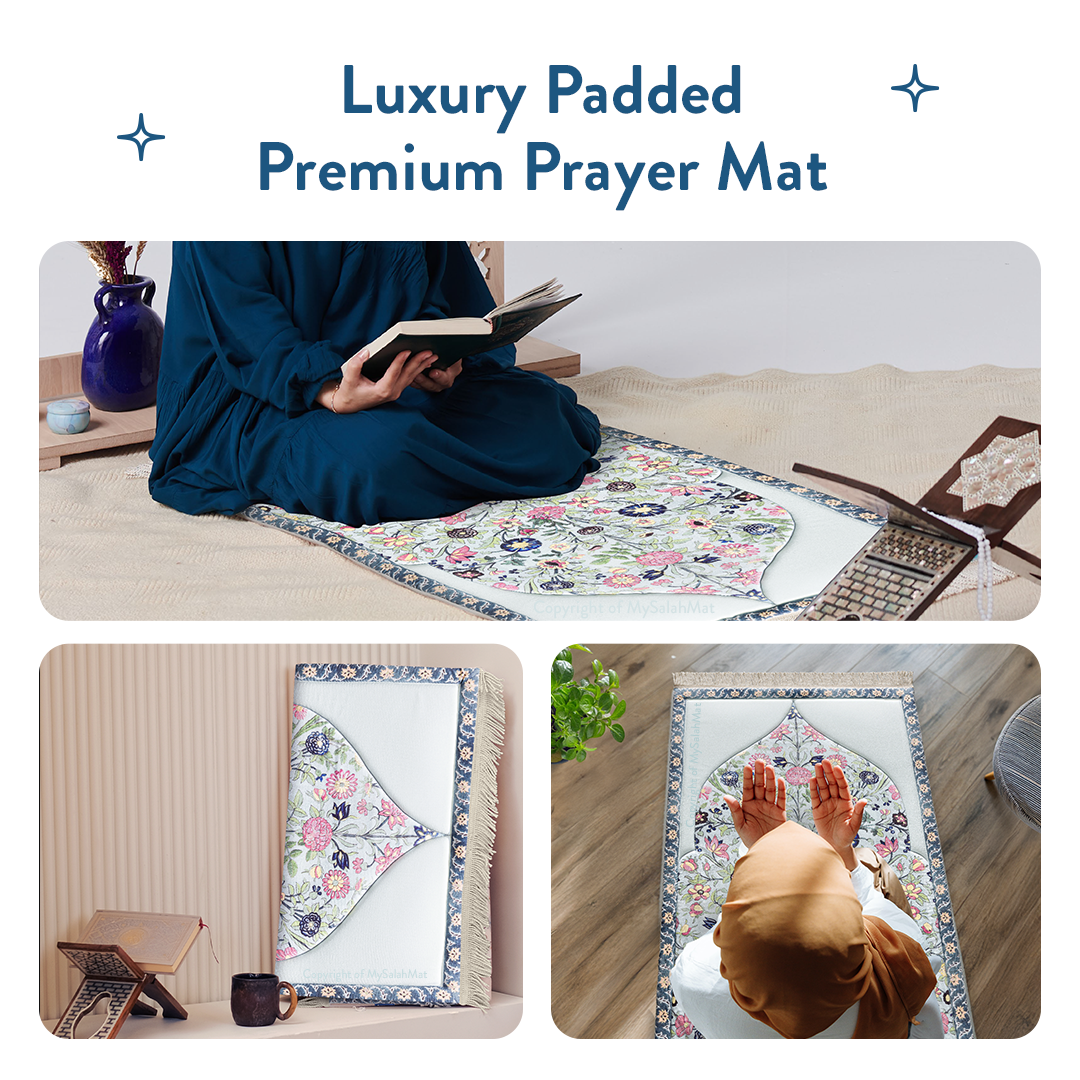 Spring Blossoms - Premium Padded Adult Prayer Mat