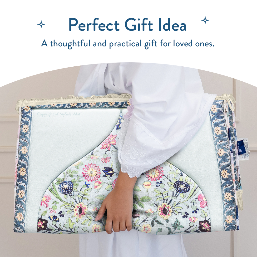 Spring Blossoms - Premium Padded Adult Prayer Mat