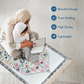 Spring Blossoms - Premium Padded Adult Prayer Mat