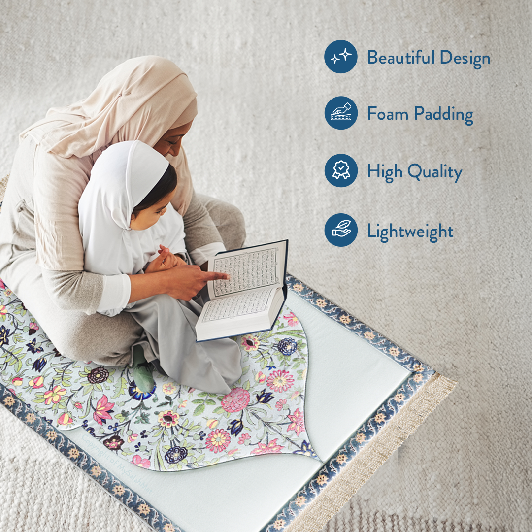 Spring Blossoms - Premium Padded Adult Prayer Mat