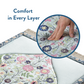 Spring Blossoms - Premium Padded Adult Prayer Mat