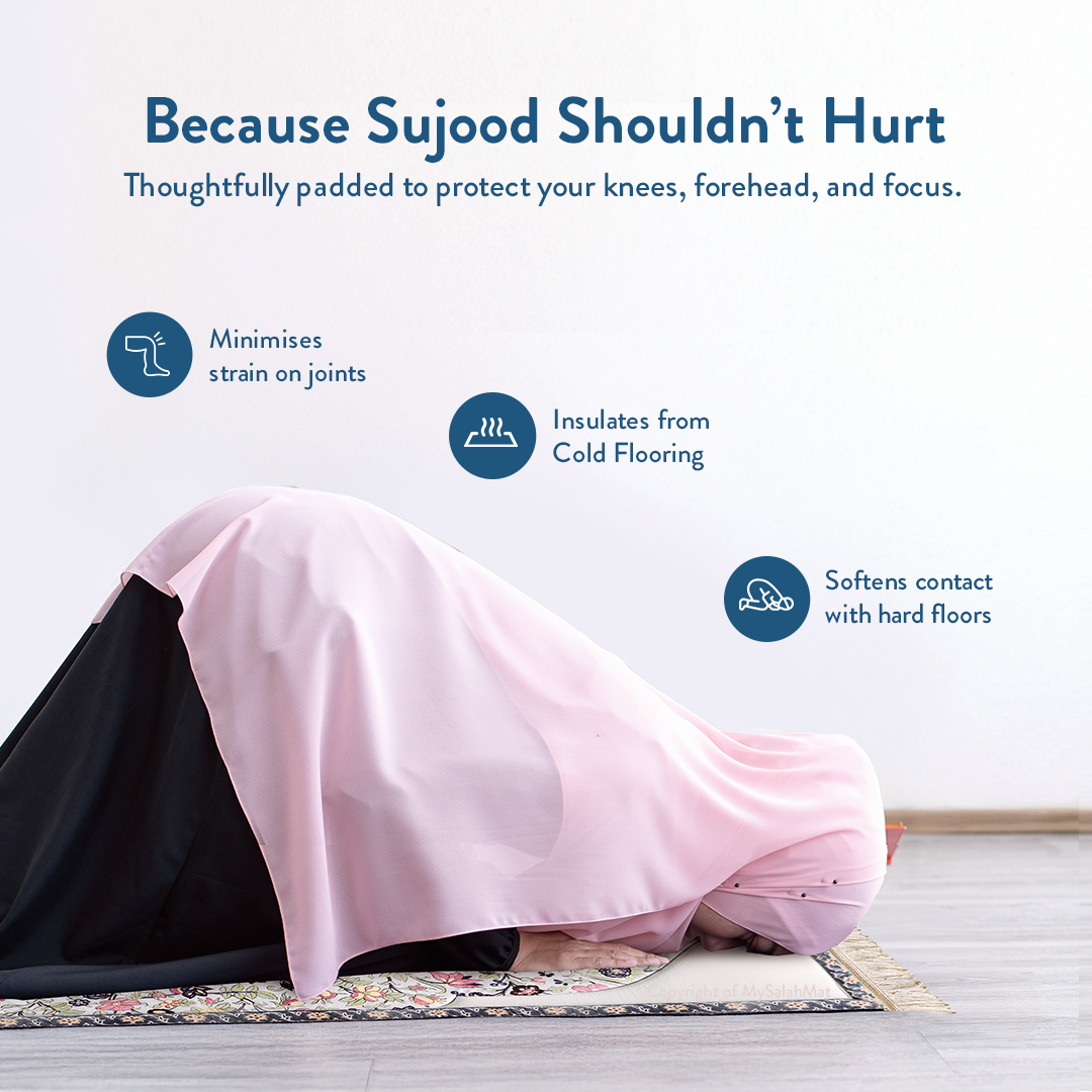 Spring Blossoms - Premium Padded Adult Prayer Mat