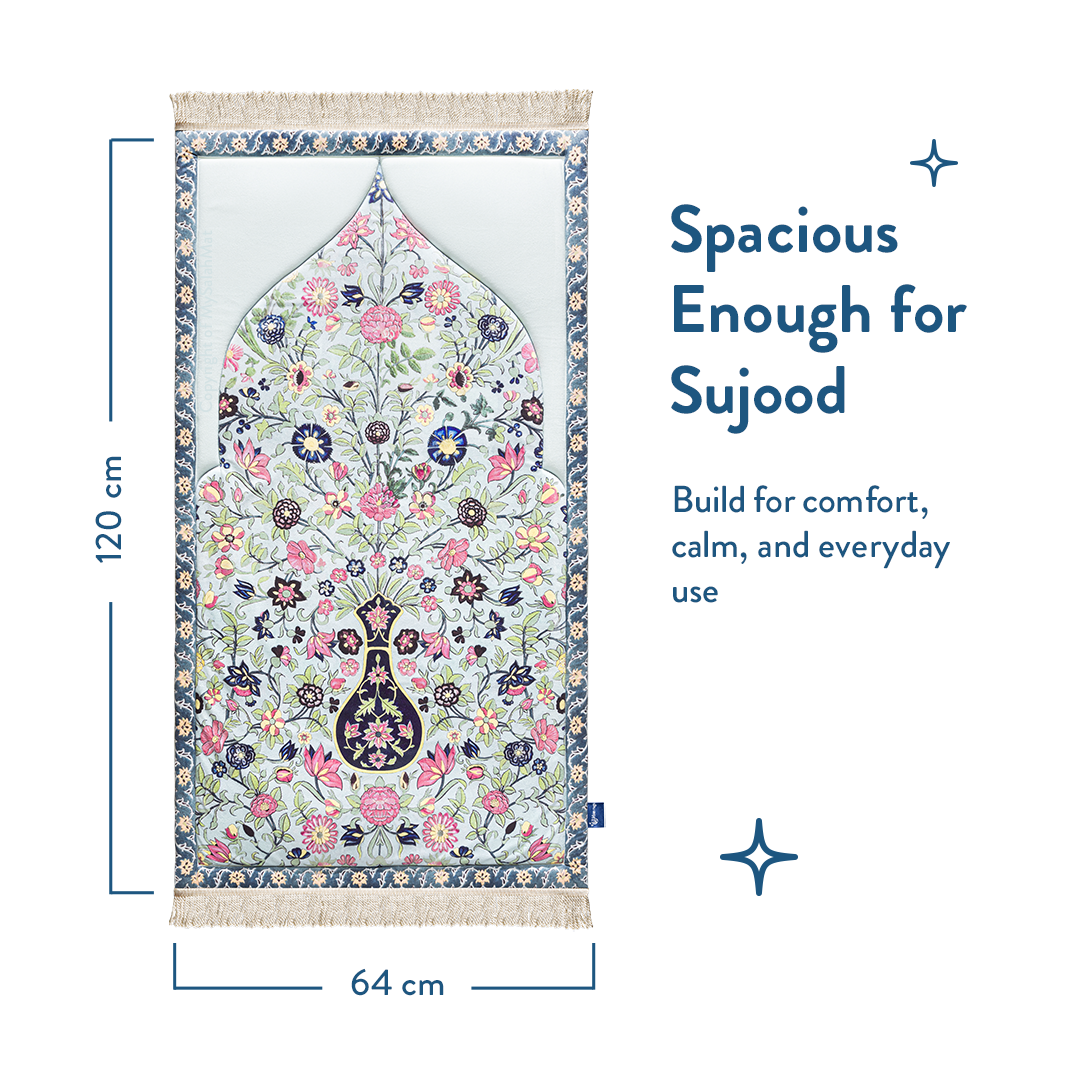Spring Blossoms - Premium Padded Adult Prayer Mat