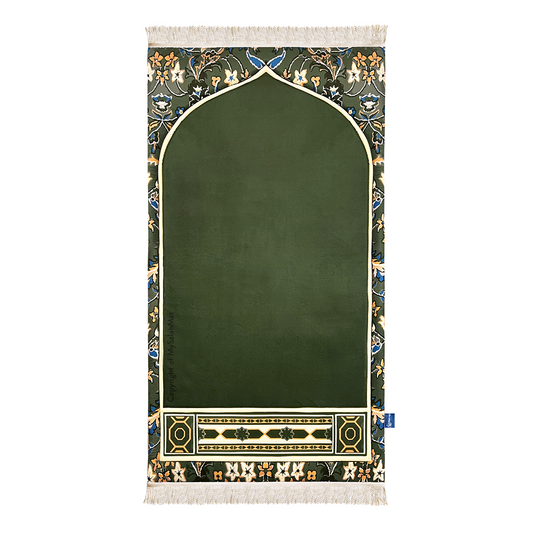 Madinah Rawdah - Premium Padded Adult Prayer Mat