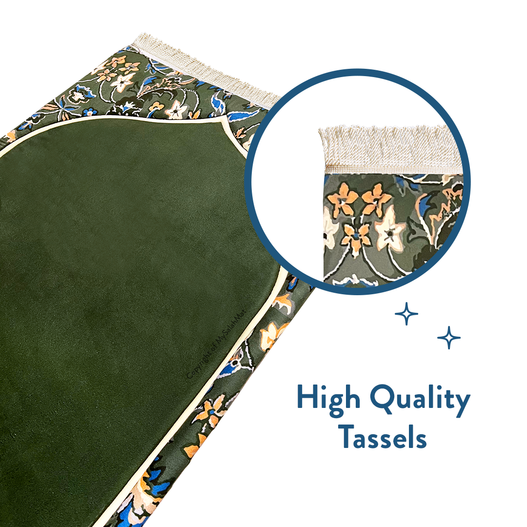 Madinah Rawdah - Premium Padded Adult Prayer Mat