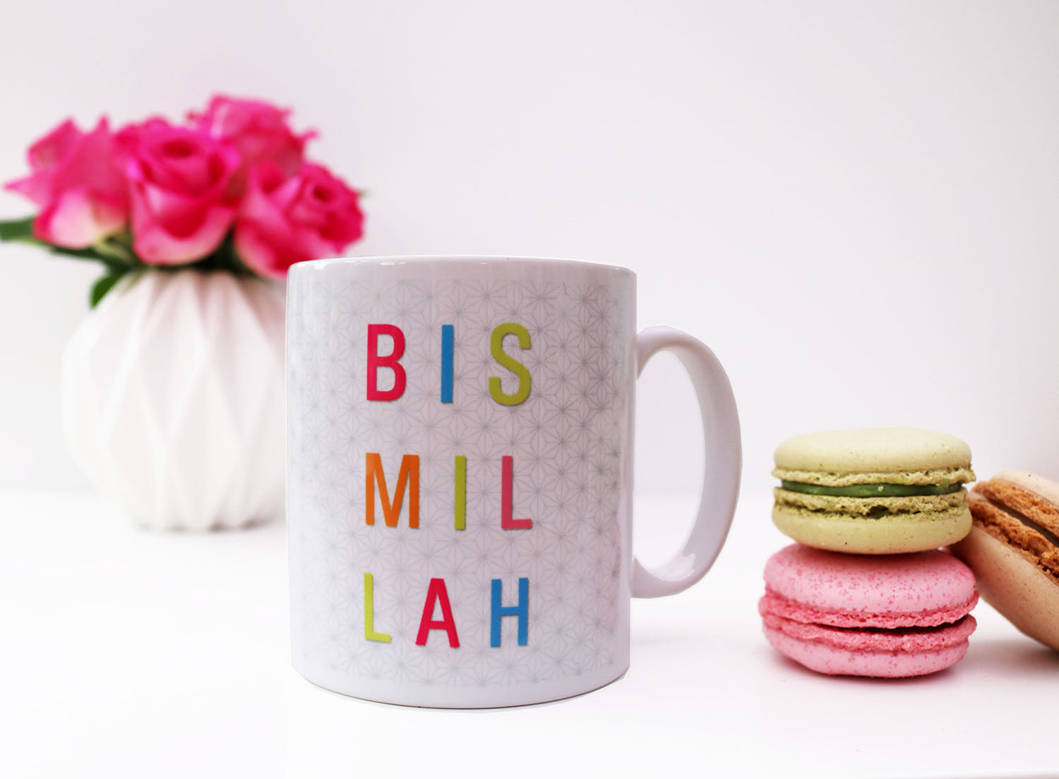 Bismillah Geometric Mug - Anafiya Gifts