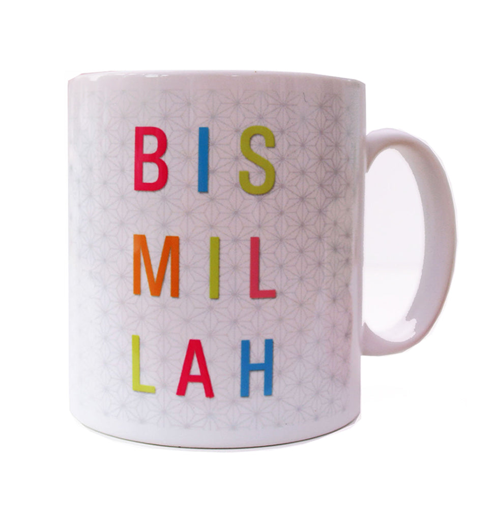 Bismillah Geometric Mug - Anafiya Gifts