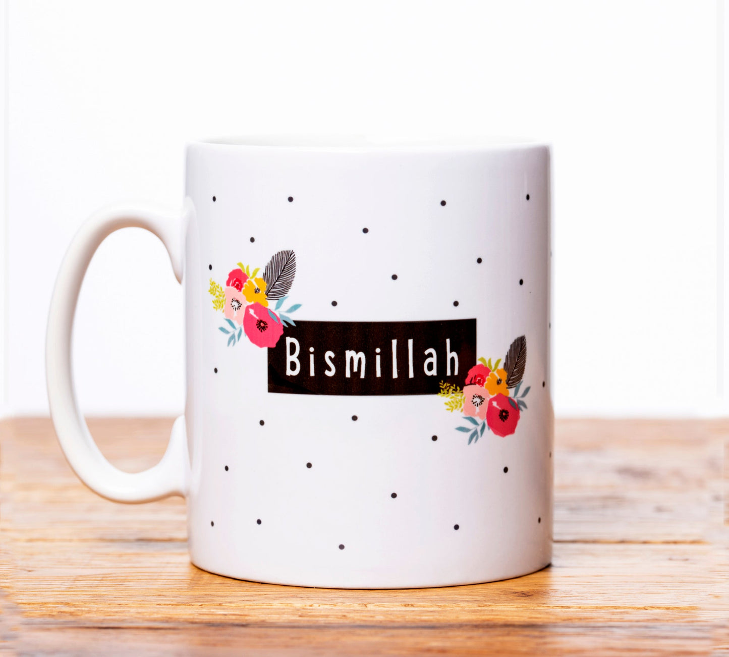 Bismillah Floral Mug