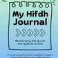 My Hifdh Journal (for Boys)