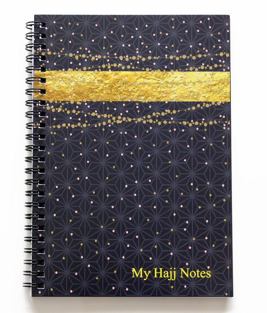 My Hajj Notes Notebook