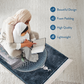 Crystal Dome - Premium Padded Adult Prayer Mat