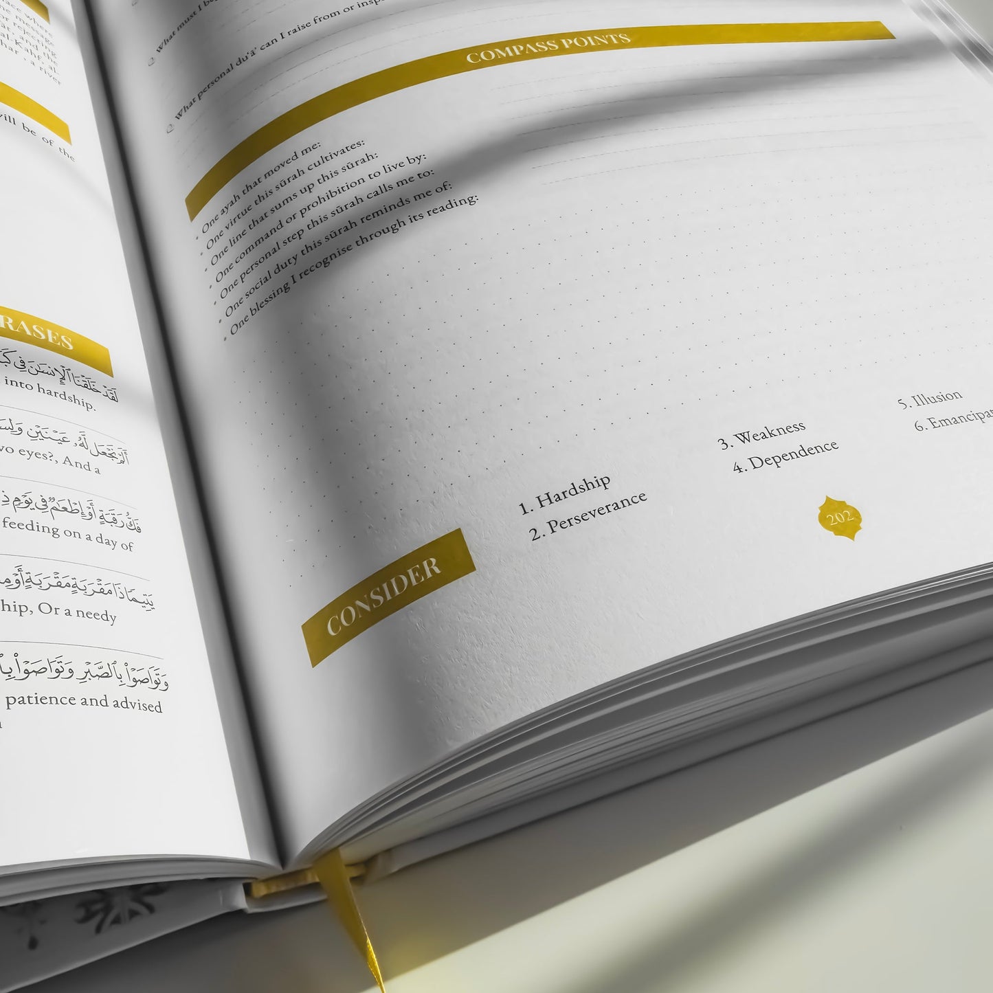 Quran Compass: Surah by Surah Study Guide & Reflection Journal (Deluxe Edition)