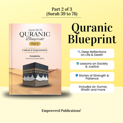 Quranic Blueprint - Umrah & Hajj Edition (A6)