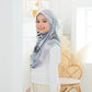 Grey Fiona Kids Hijab