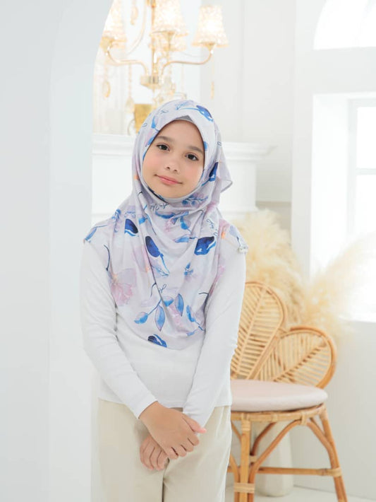 Light Purple Fiona Kids Hijab