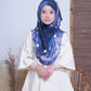 Blue Floral Fiona Kids Hijab