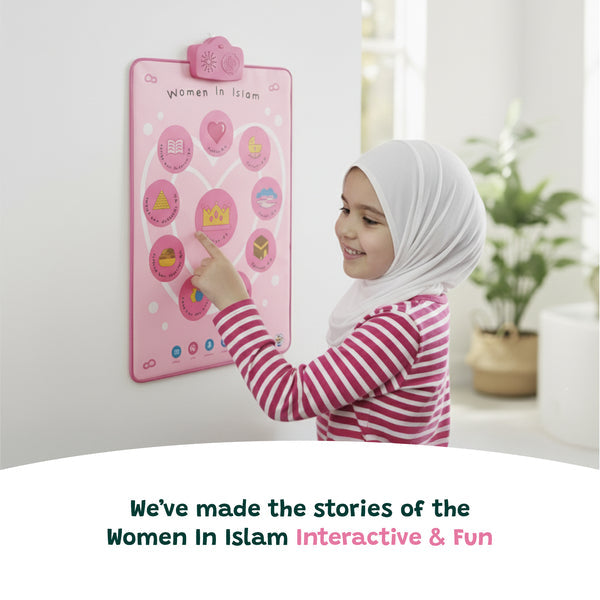 Women in Islam Interactive Islamic Wall Art & Talking Poster