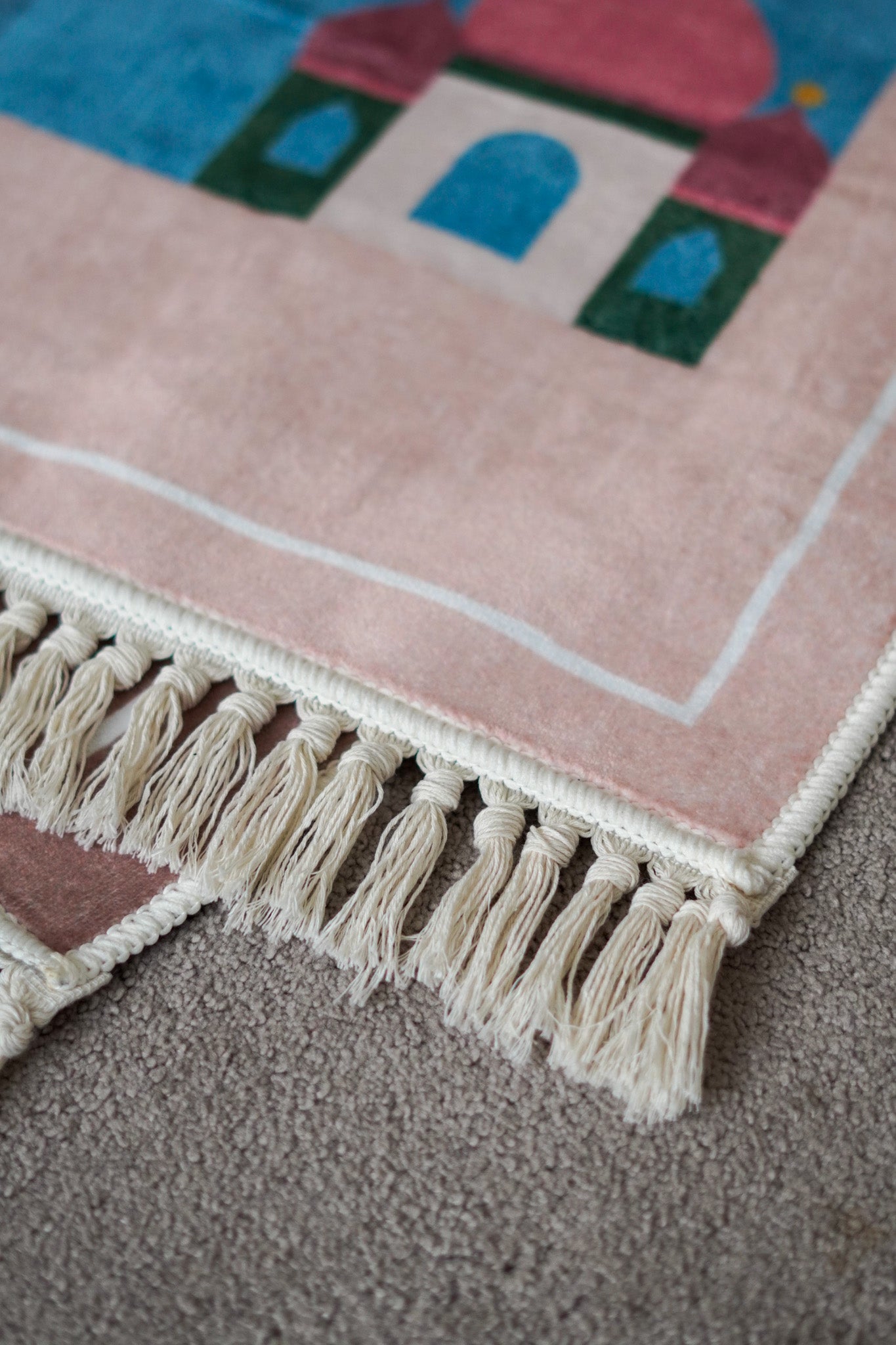 Light Pink Kids Prayer Mat