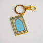 Prayer Mat Keyring - Pink or Blue