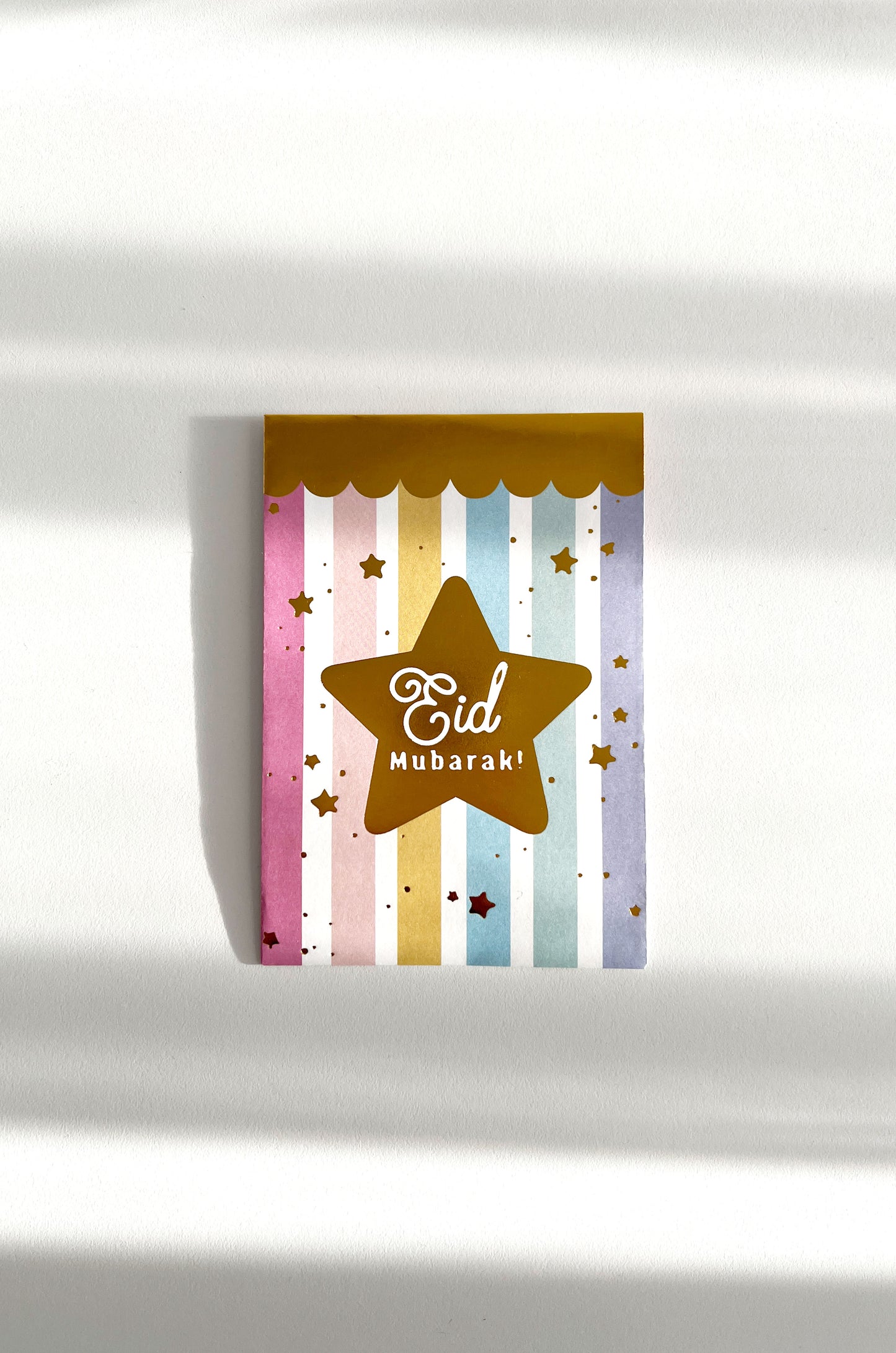 Eid Money Envelopes - Stripes & Sprinkles - 20 Pack