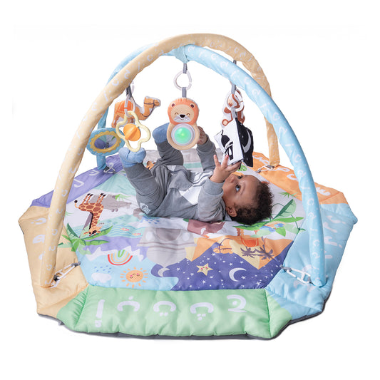 Arabic Alphabet 5-in-1 Activity Gym & Playmat