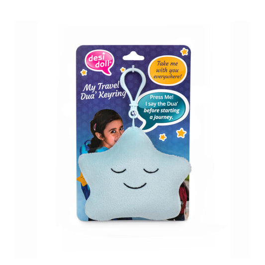 My Travel Dua Keyring - Blue