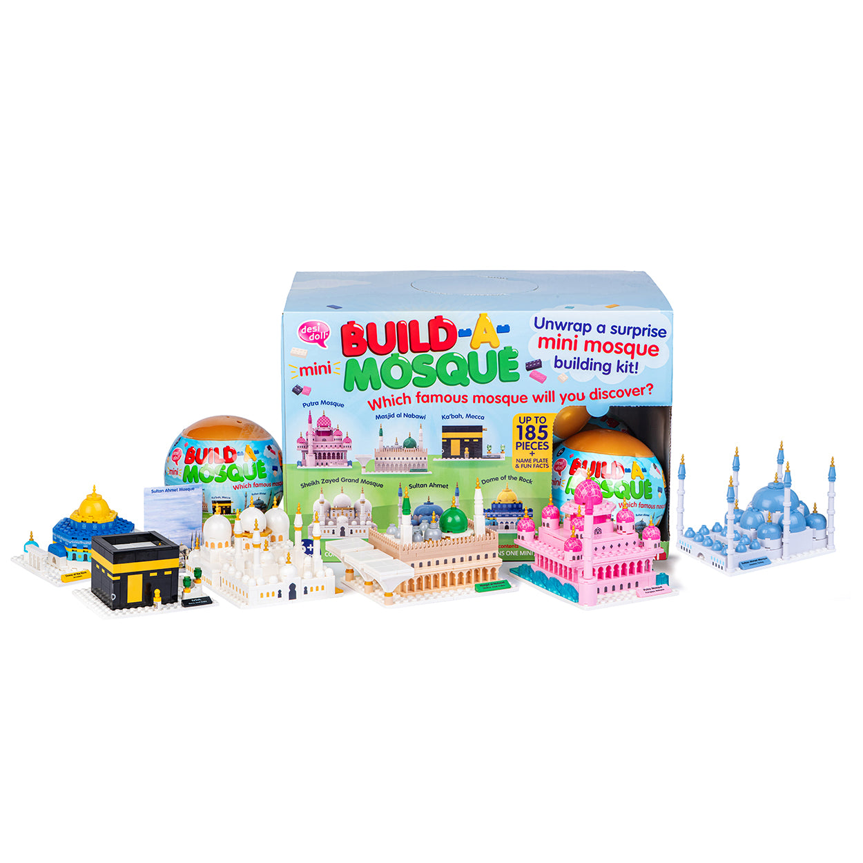 Build-a-Mosque Mini Surprise Ball Building Kits