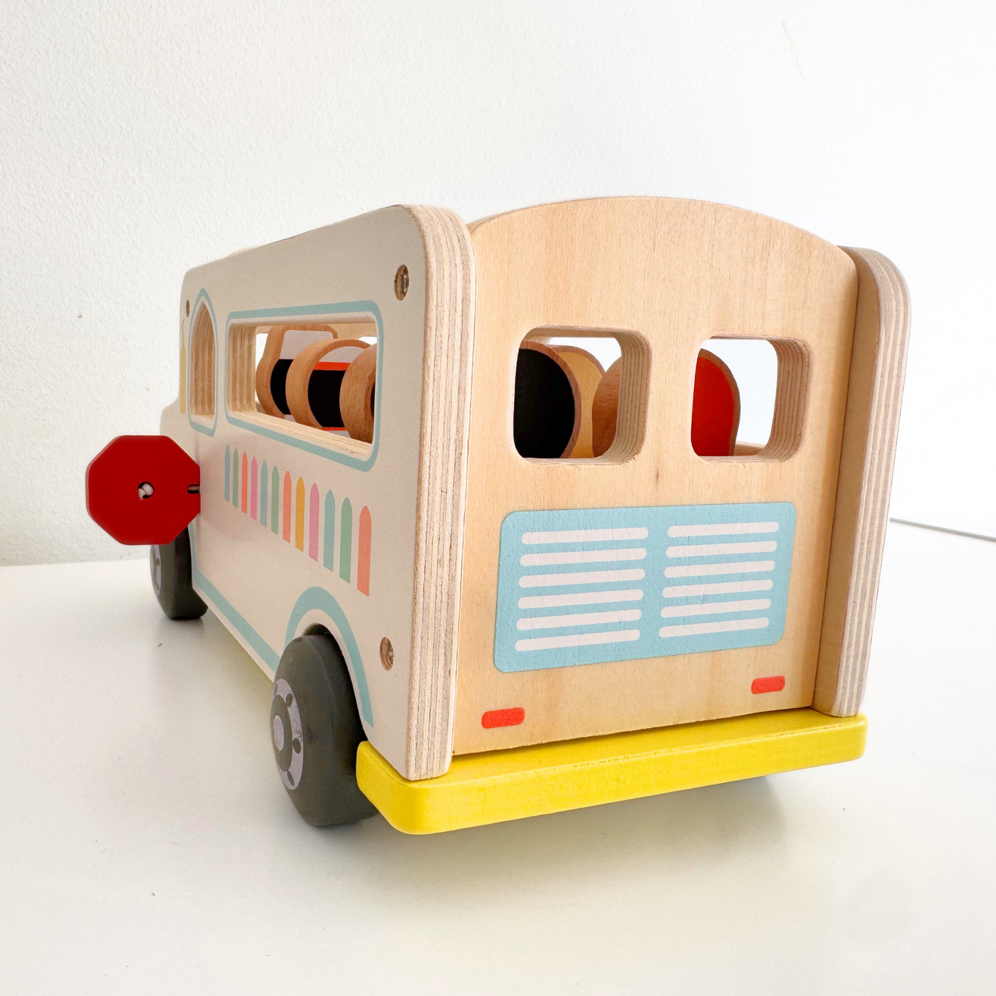 The Wooden Busy Bus