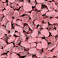 Fizzy Strawberry Hearts - 1kg Bulk Bag