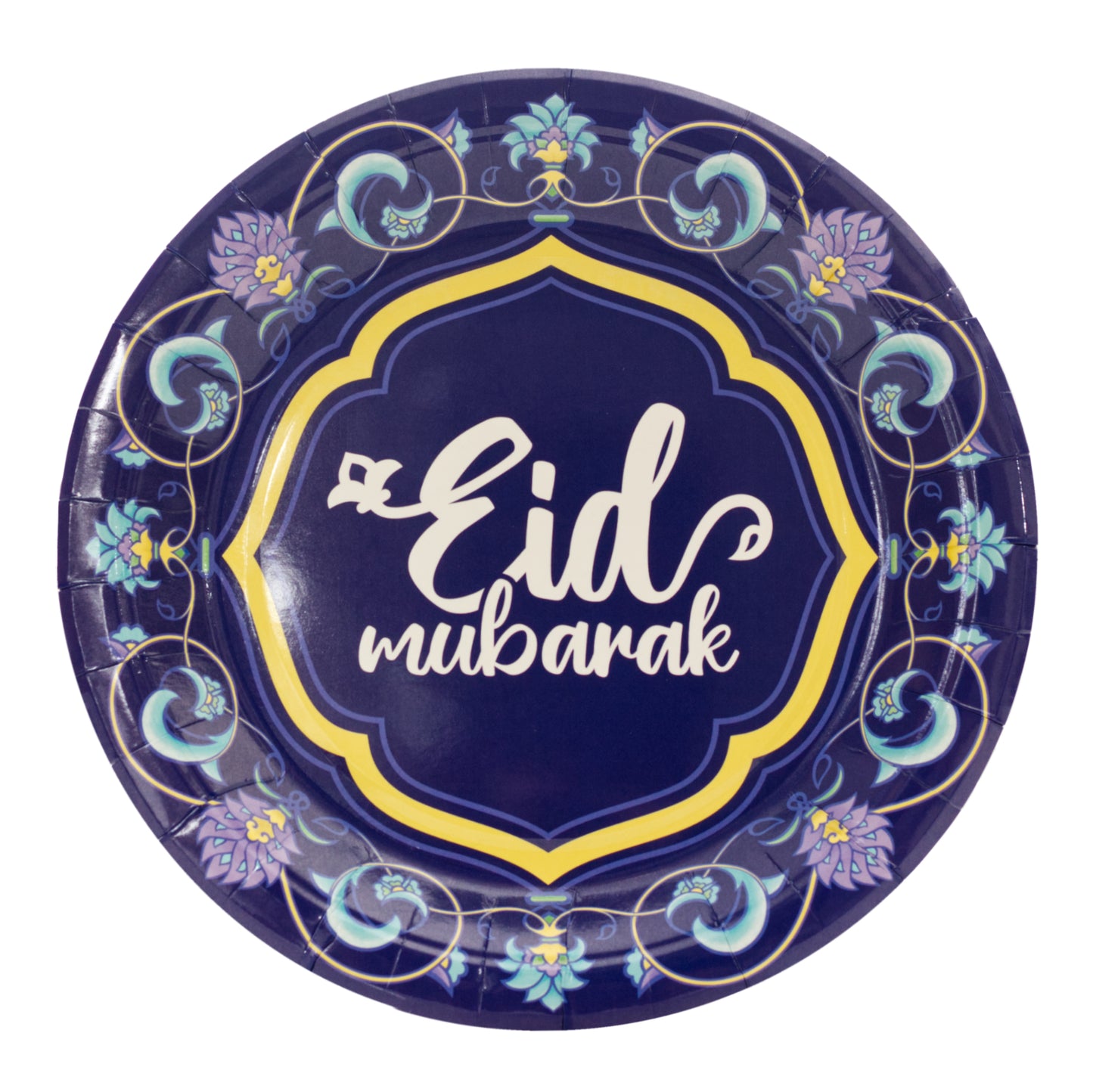 Eid Galaxy Garden Plate and Cup Set - 10pk