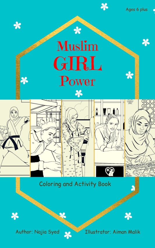 Muslim Girl Power Colouring & Activity Book