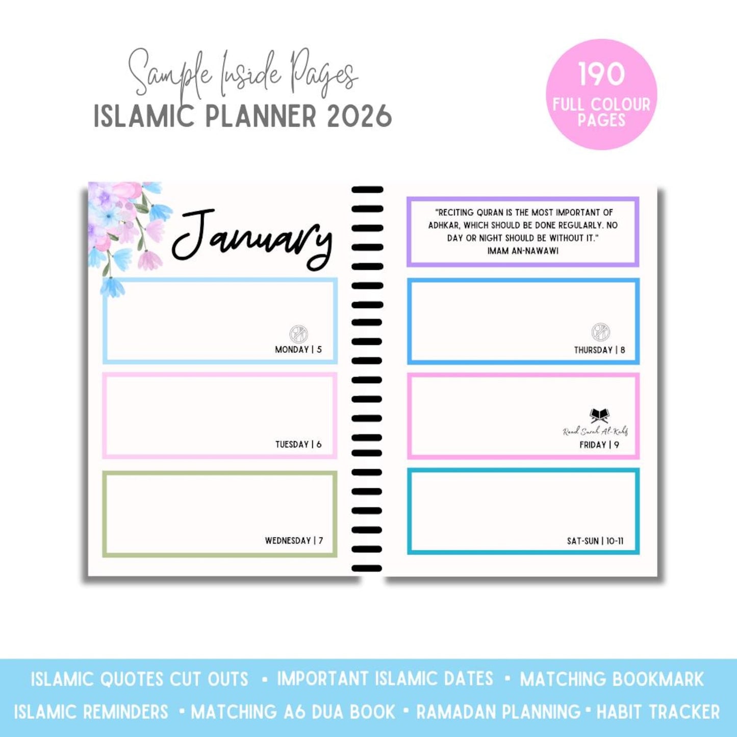 Islamic Planner 2026