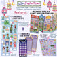 My Ramadan Paper Town 2026 - Stickers & Cut-Out Dolls Included