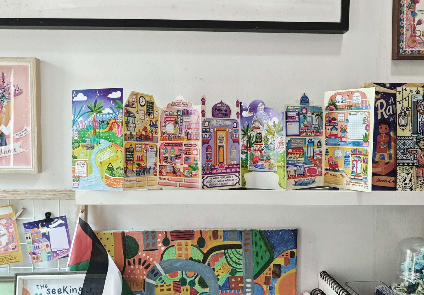 My Ramadan Paper Town 2026 - Stickers & Cut-Out Dolls Included
