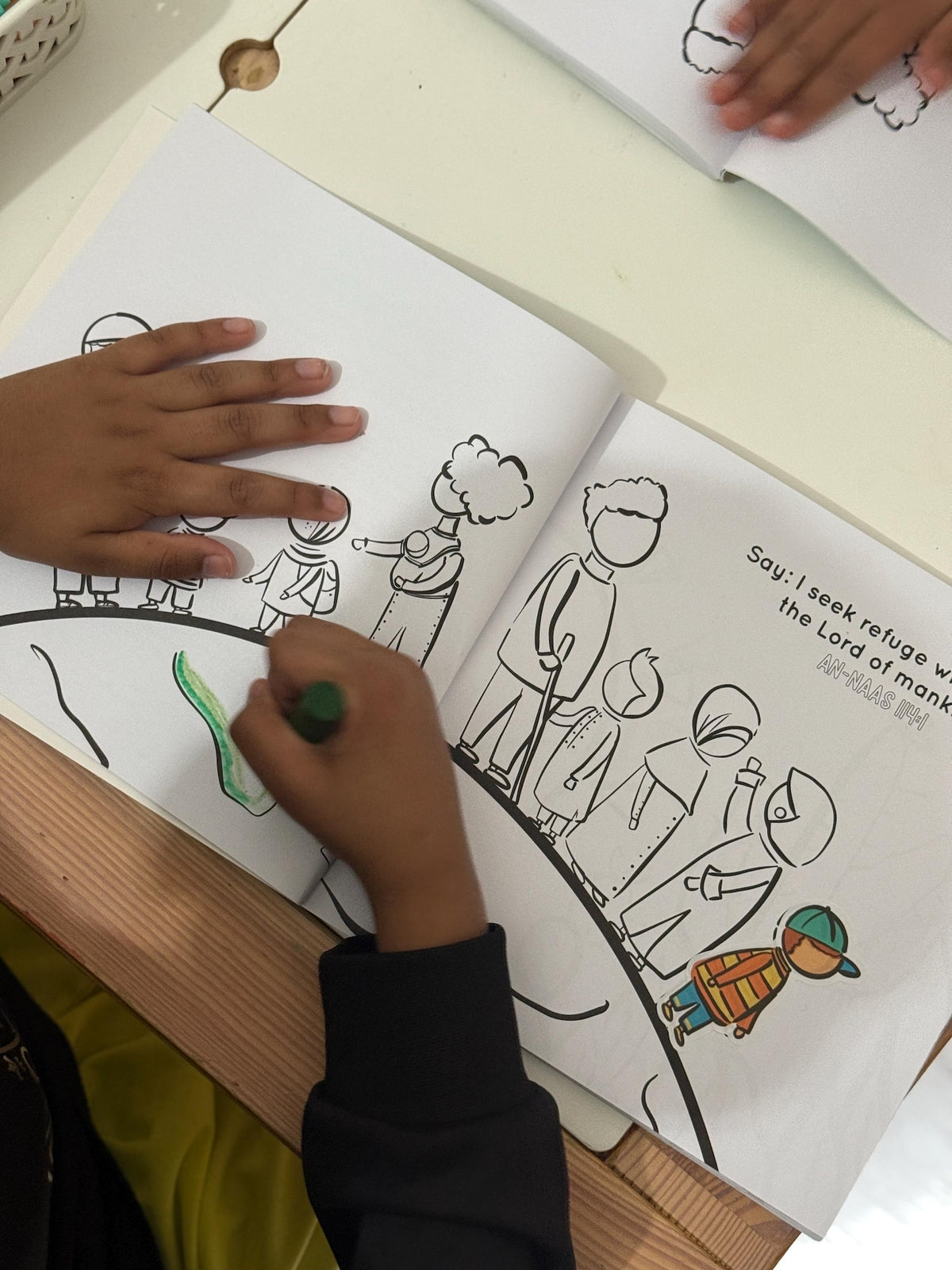 My First Quran Sticker & Colouring Book for Kids - Anafiya Gifts